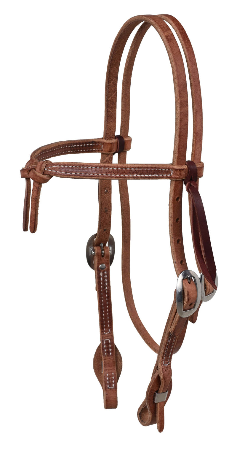 Quick Change Knotted Browband Headstall