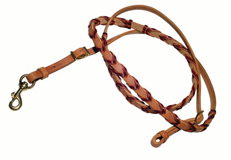 Latigo Laced Barrel Reins